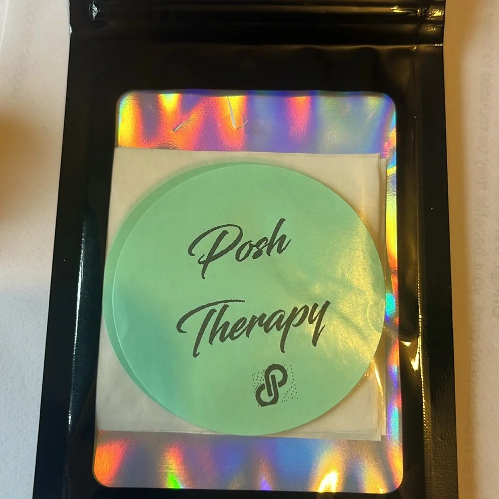 2” Posh Therapy Hand Crafted Stickers (50) Total NIP